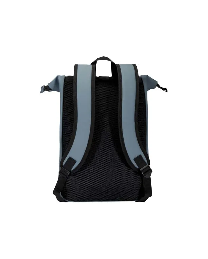 Zaino roll-top per portatile da 15" in materiale riciclato certificato GRS da 18 litri Resi Plus - cod. P130093