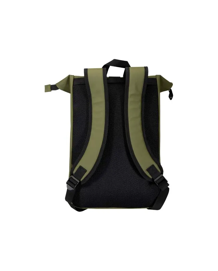 Zaino roll-top per portatile da 15" in materiale riciclato certificato GRS da 18 litri Resi Plus - cod. P130093