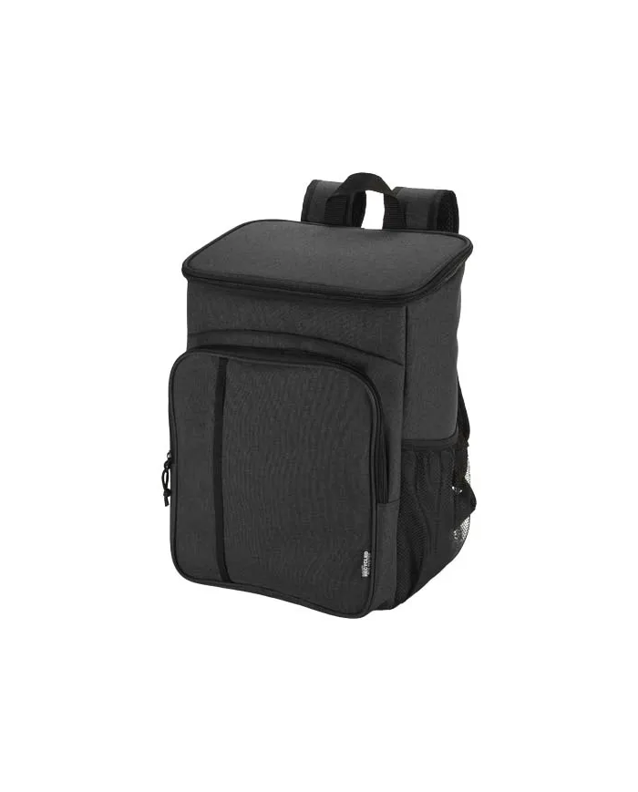 Zaino termico per picnic in materiale riciclato certificato GRS con set di posate Tundra - 20L - cod. P130120