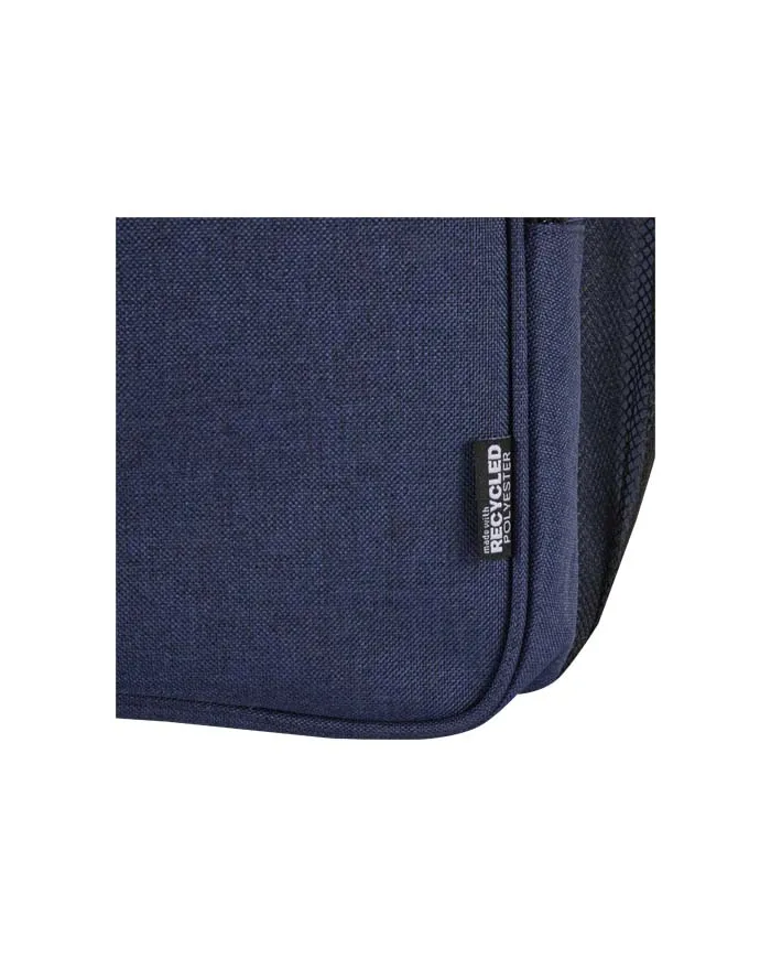 Zaino termico per picnic in materiale riciclato certificato GRS con set di posate Tundra - 20L - cod. P130120