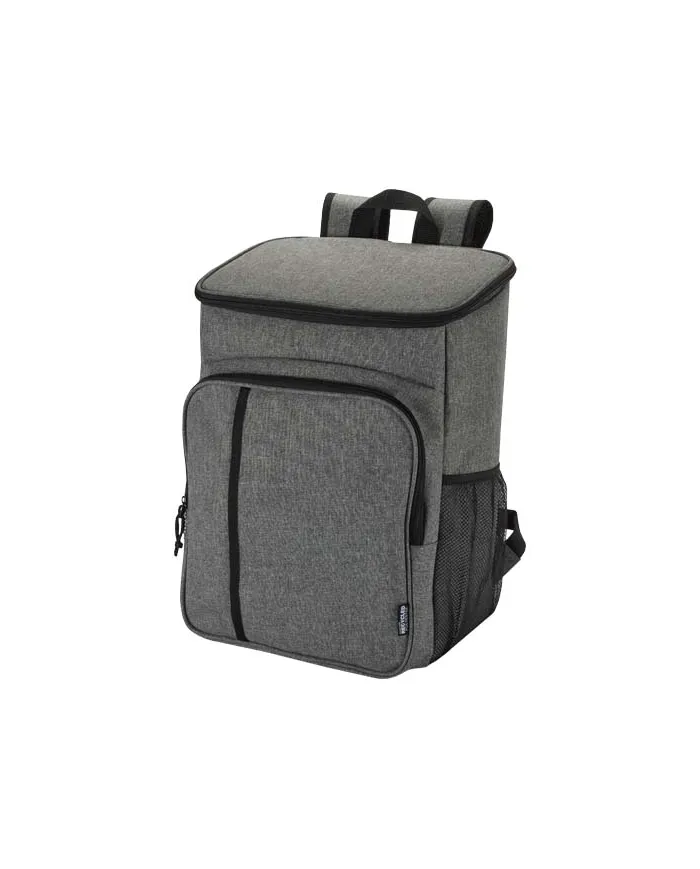 Zaino termico per picnic in materiale riciclato certificato GRS con set di posate Tundra - 20L - cod. P130120