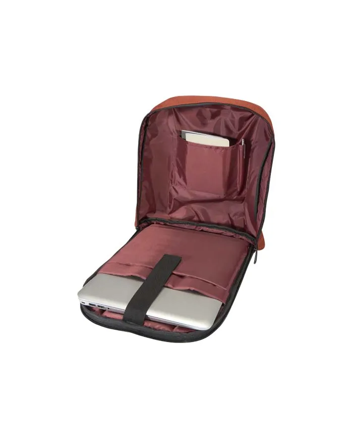 Zaino antifurto per portatile da 15" in materiale riciclato certificato GRS Luma - 10L - cod. P130110