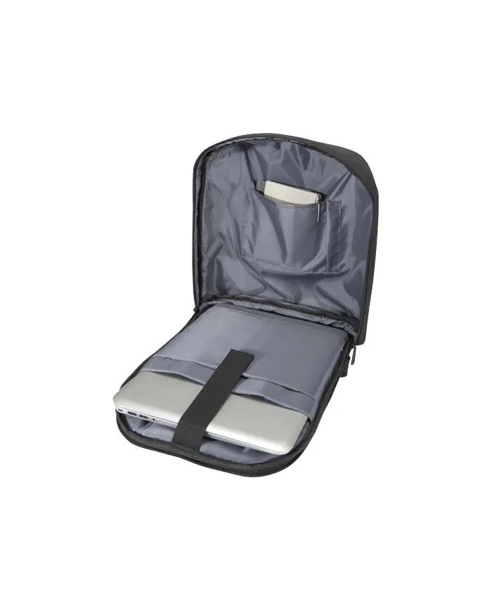 Zaino antifurto per portatile da 15" in materiale riciclato certificato GRS Luma - 10L - cod. P130110