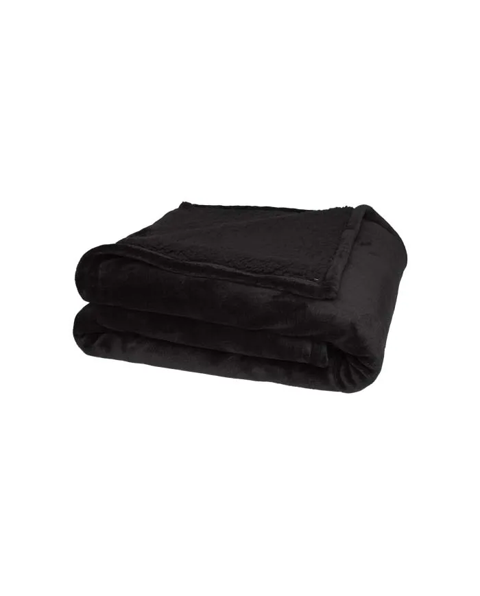 Coperta in sherpa riciclato certificato GRS Ashen - cod. P113515