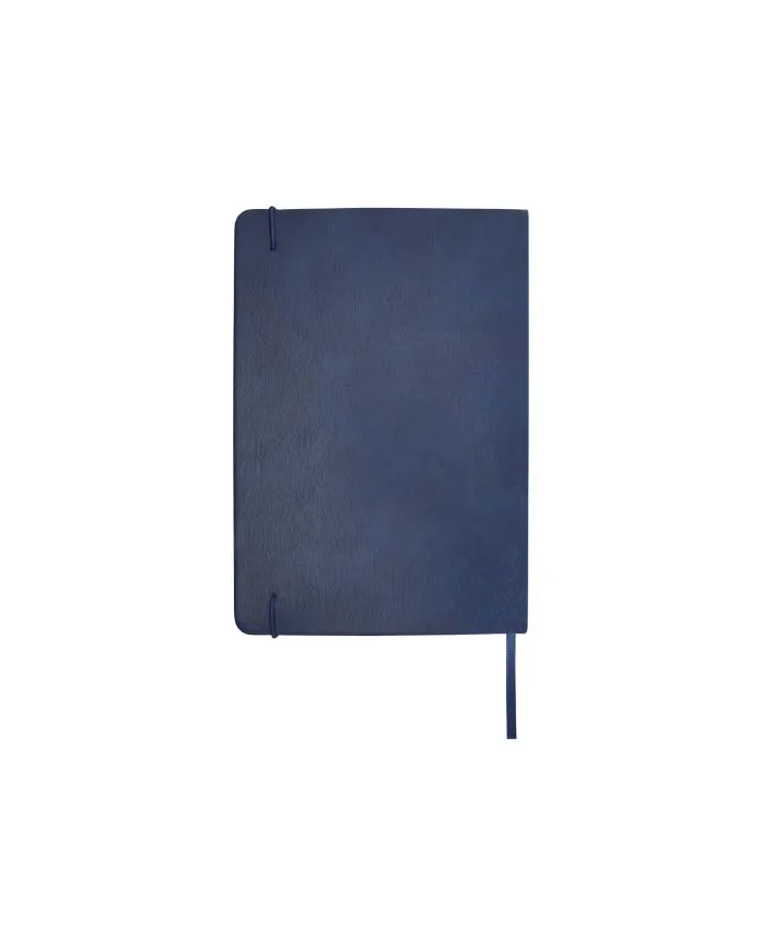 Set con blocco note formato A5 con copertina rigida e penna roller Legato Elegance - cod. P106258