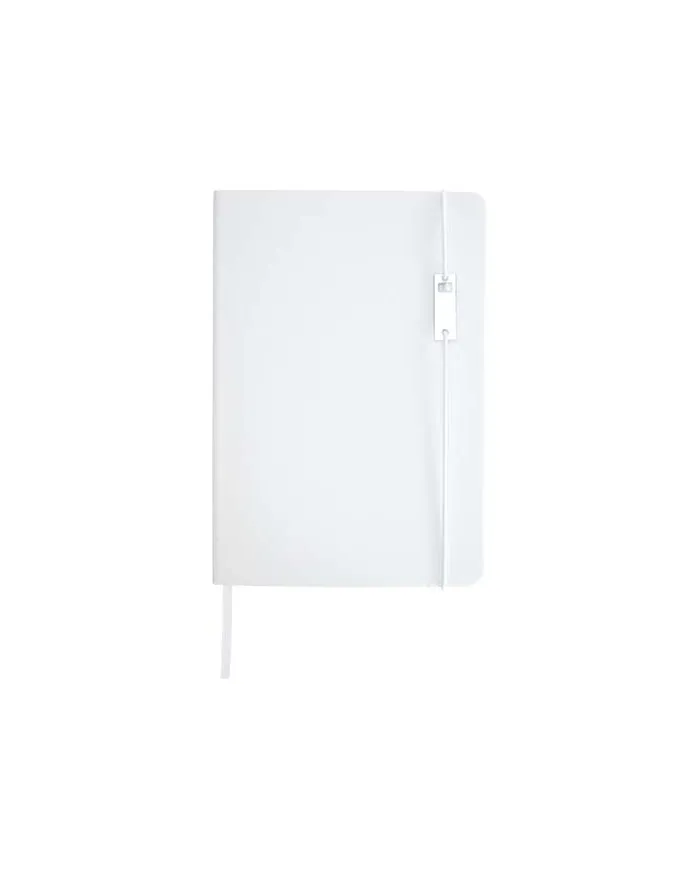 Set con blocco note formato A5 con copertina rigida e penna roller Legato Elegance - cod. P106258