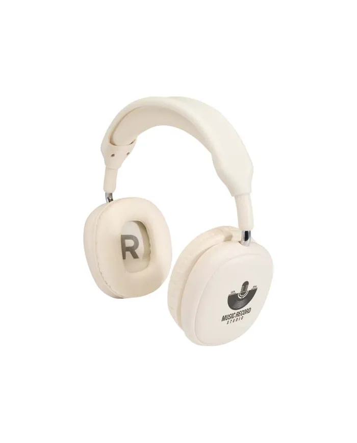 Cuffie Bluetooth® over-ear wireless in plastica riciclata Alzir - cod. P124484