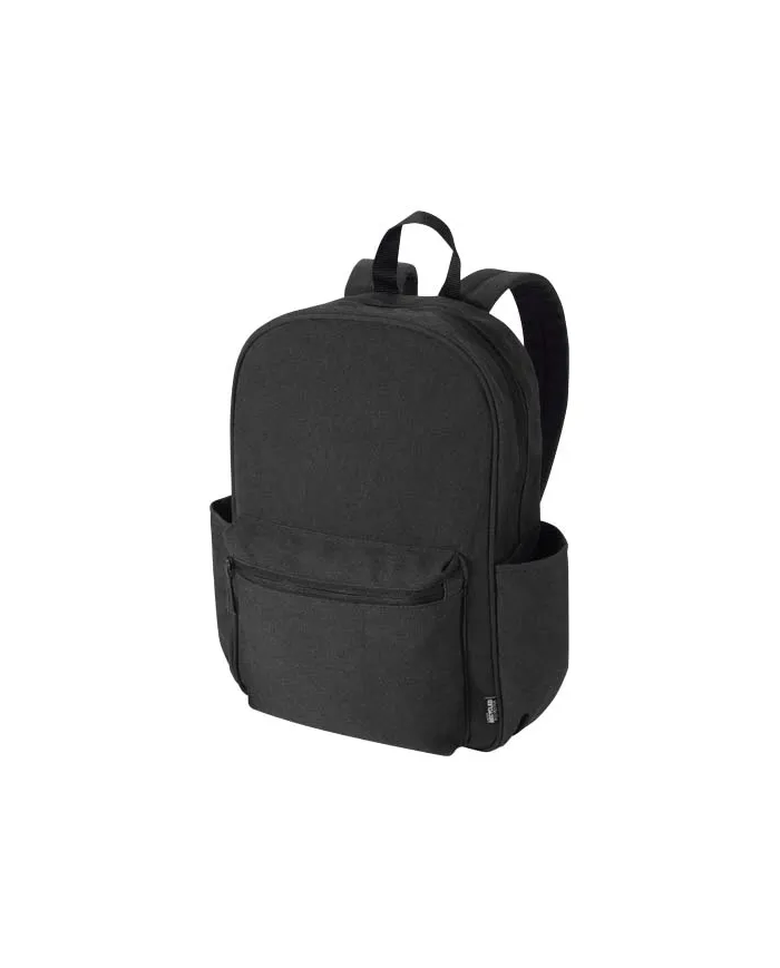 Zaino da città per portatile da 15,6" in materiale riciclato certificato GRS Recanvas - 16L - cod. P130124