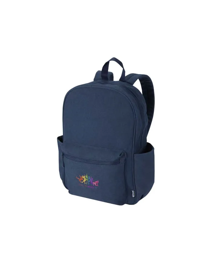 Zaino da città per portatile da 15,6" in materiale riciclato certificato GRS Recanvas - 16L - cod. P130124