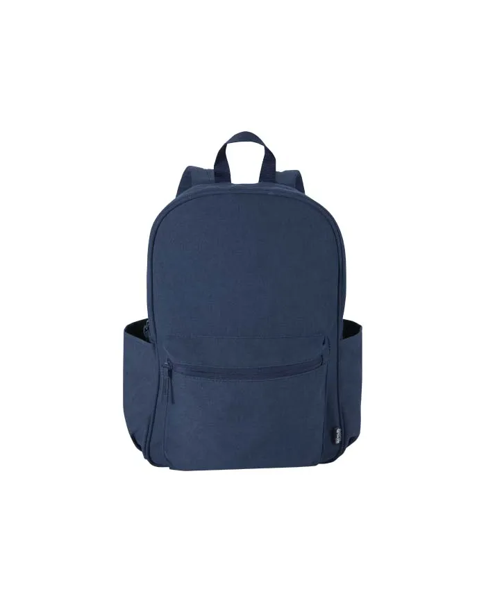 Zaino da città per portatile da 15,6" in materiale riciclato certificato GRS Recanvas - 16L - cod. P130124