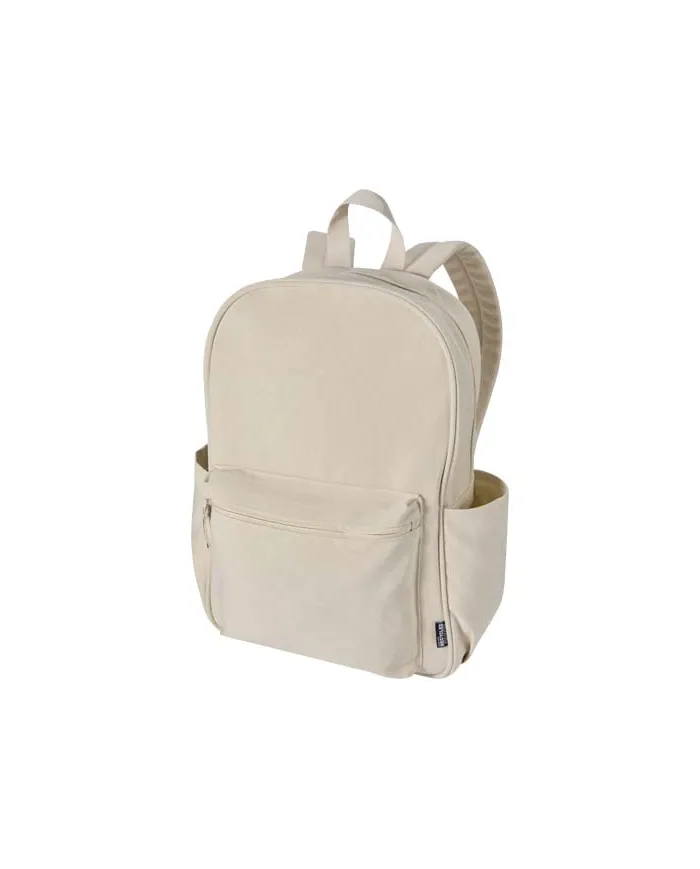 Zaino da città per portatile da 15,6" in materiale riciclato certificato GRS Recanvas - 16L - cod. P130124