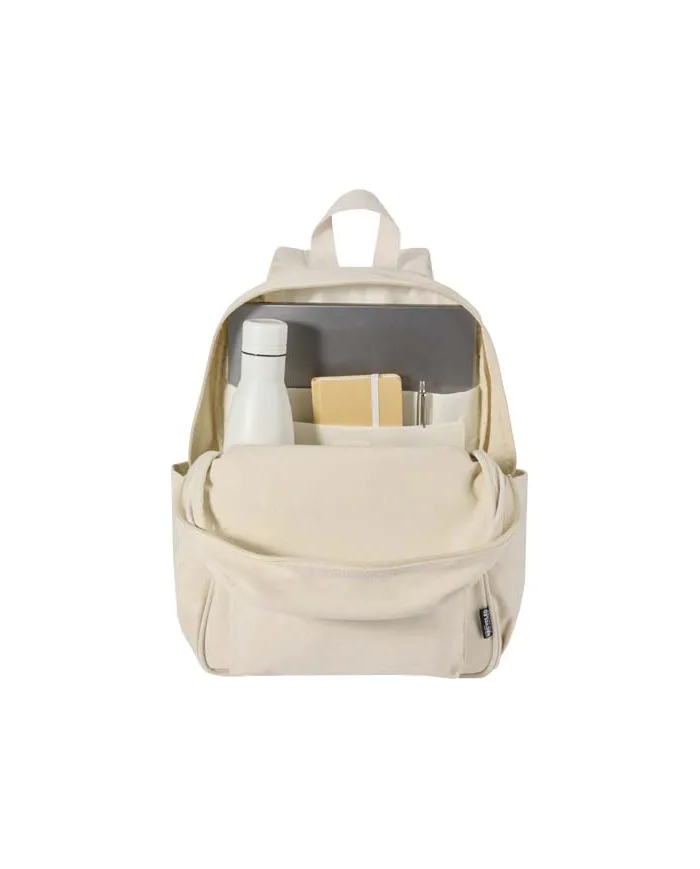 Zaino da città per portatile da 15,6" in materiale riciclato certificato GRS Recanvas - 16L - cod. P130124