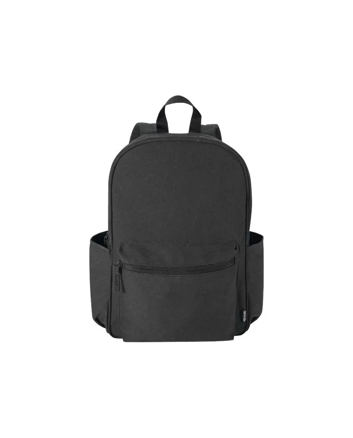 Zaino da città per portatile da 15,6" in materiale riciclato certificato GRS Recanvas - 16L - cod. P130124
