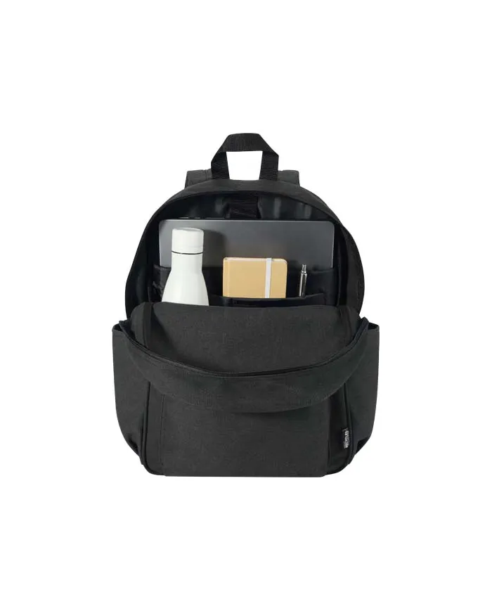 Zaino da città per portatile da 15,6" in materiale riciclato certificato GRS Recanvas - 16L - cod. P130124