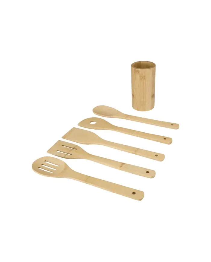 Set di utensili da cucina in bambù Tala - cod. P126372