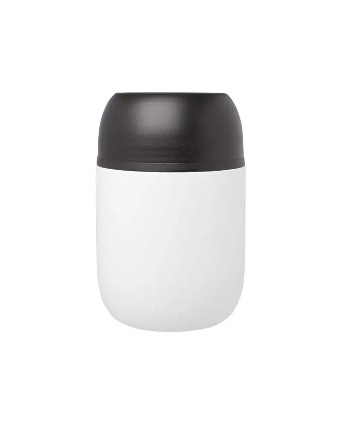 Portavivande in acciaio inossidabile a doppia parete da 480 ml con cucchiaio pieghevole - cod. P113421