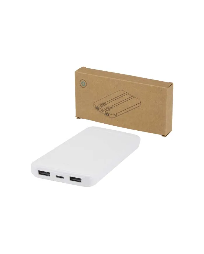Power bank 10000mah con 2 cavi integrati - cod. P124459