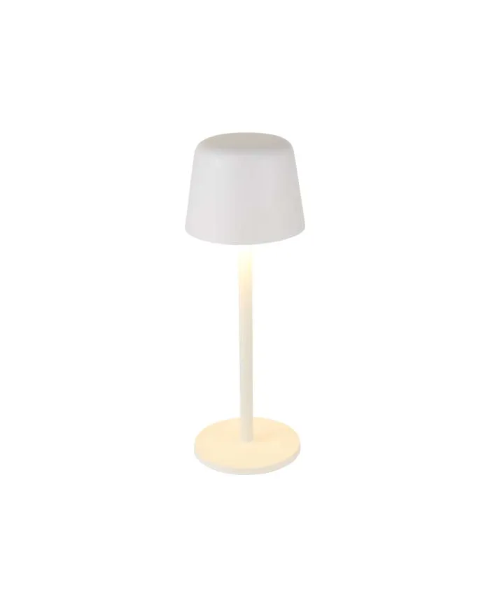 Lampada da tavolo ricaricabile e dimmerabile con 3 modalità di luce Alya - cod. P124490