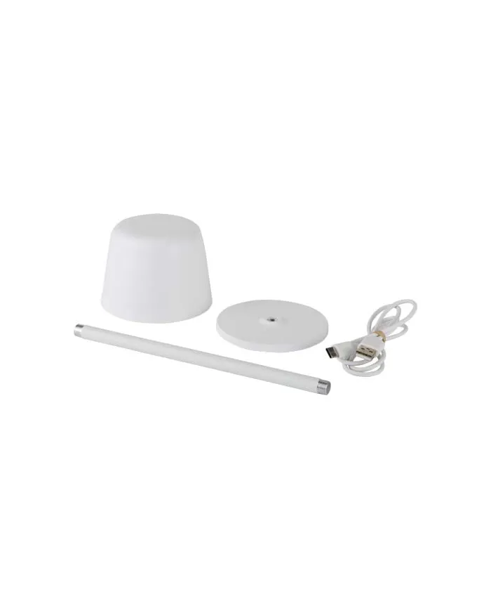 Lampada da tavolo ricaricabile e dimmerabile con 3 modalità di luce Alya - cod. P124490