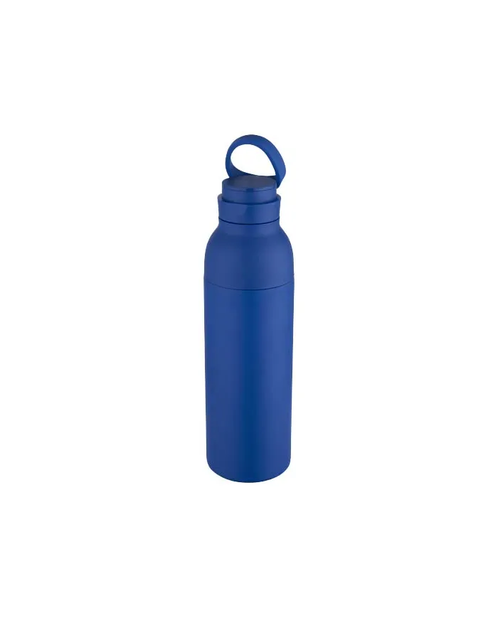 Borraccia termica con manico in silicone da 650 ml - cod. P100838