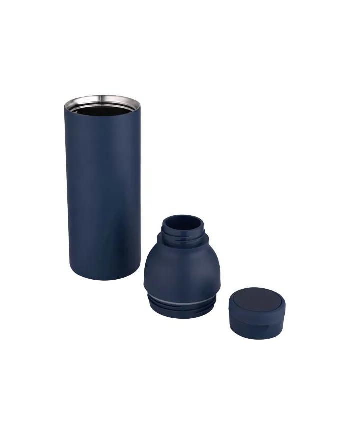 Borraccia termica con manico in silicone da 650 ml - cod. P100838