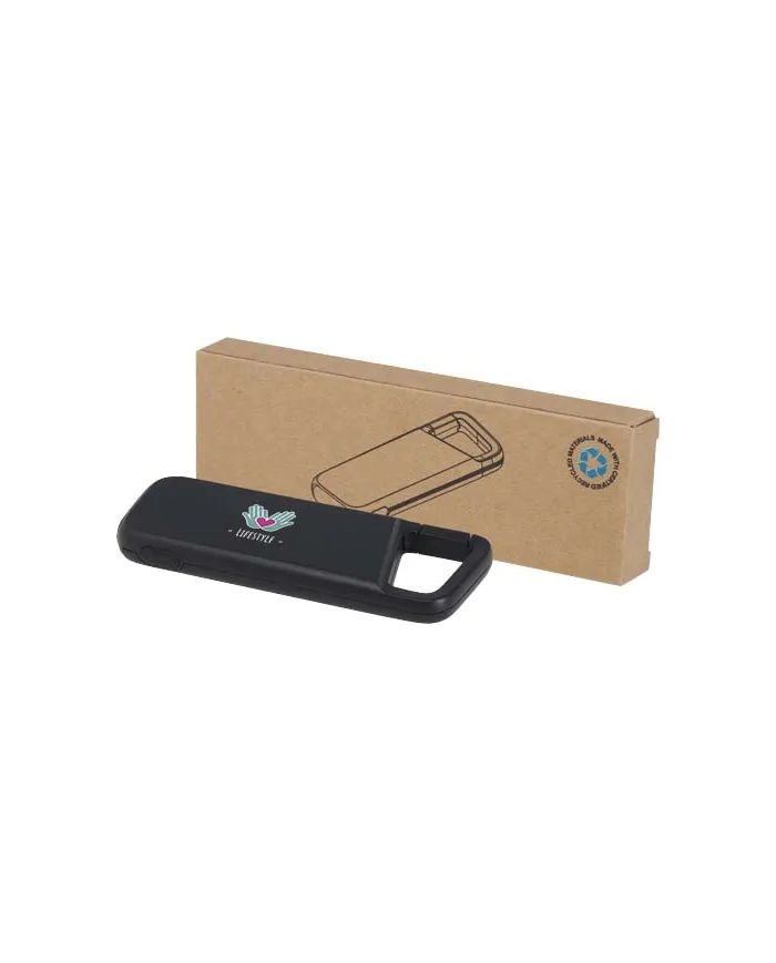 Power bank impermeabile da 5.000 mAh con moschettone - cod. P124470