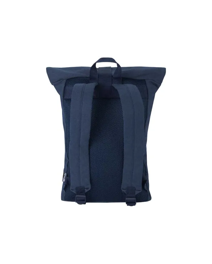Zaino rolltop per portatile da 14" in materiale riciclato Recanvas - 16L - cod. P130123