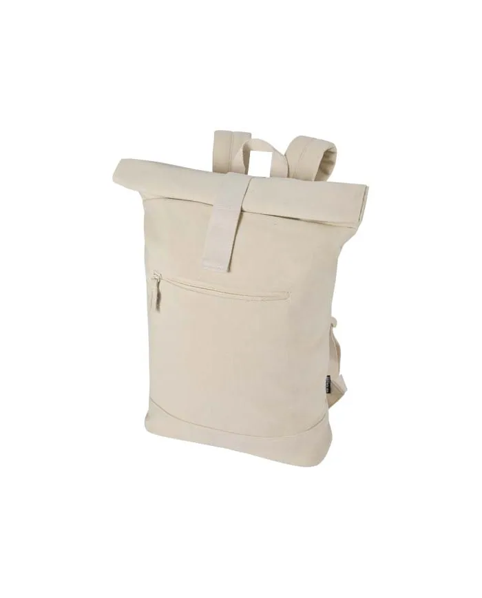 Zaino rolltop per portatile da 14" in materiale riciclato Recanvas - 16L - cod. P130123