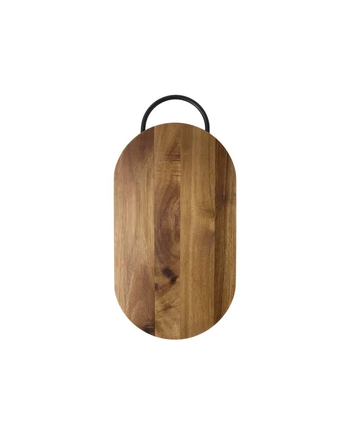 Tagliere in legno di acacia con manico Julienne - cod. P126392