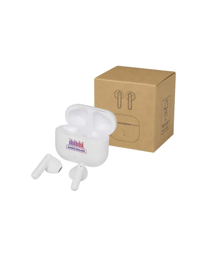 Cuffie Bluetooth® True Wireless in plastica riciclata Altais - cod. P124481