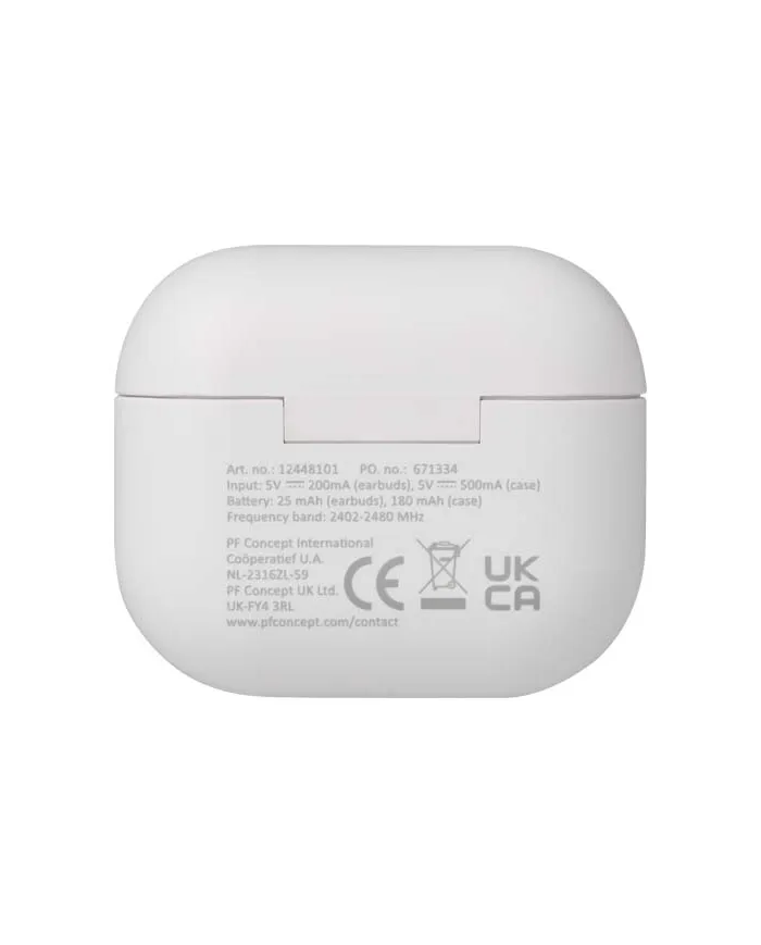 Cuffie Bluetooth® True Wireless in plastica riciclata Altais - cod. P124481