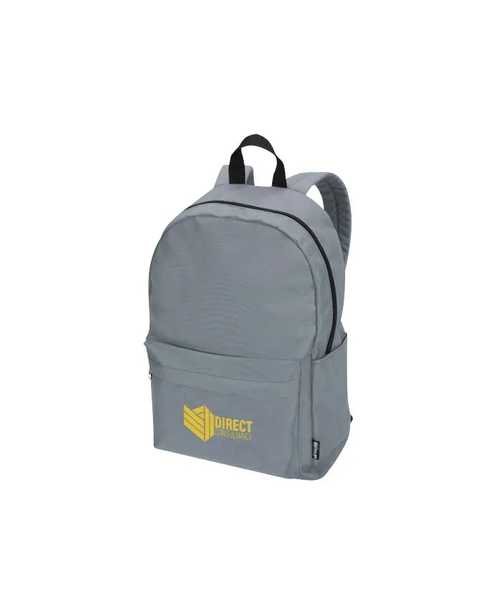 Zaino per portatile da 14" in materiale riciclato certificato GRS da 16 litri Byron - cod. P130096