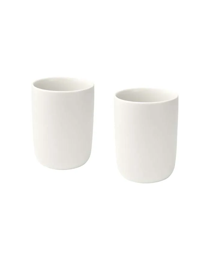 Set di 2 bicchieri in ceramica con finitura opaca da 350 ml Male - cod. P126396