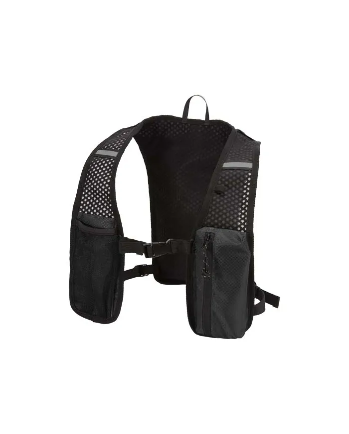 Gilet per la corsa in materiale riciclato certificato GRS con zainetto per l'idratazione da 5 litri Nomad - cod. P130098