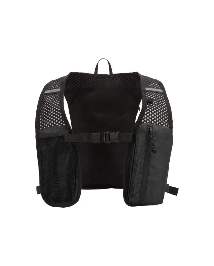 Gilet per la corsa in materiale riciclato certificato GRS con zainetto per l'idratazione da 5 litri Nomad - cod. P130098
