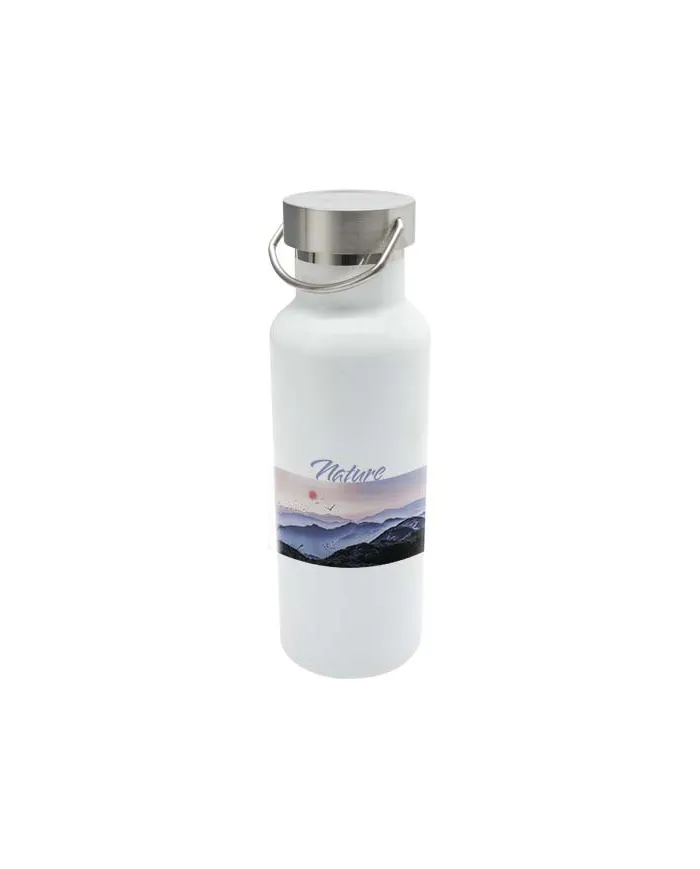 Borraccia in acciaio da 500 ml - cod. P100923