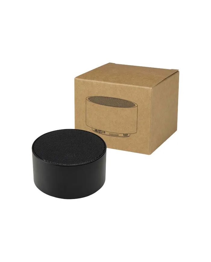 Speaker Bluetooth® wireless in alluminio riciclato da 3 W Ankaa - cod. P124486