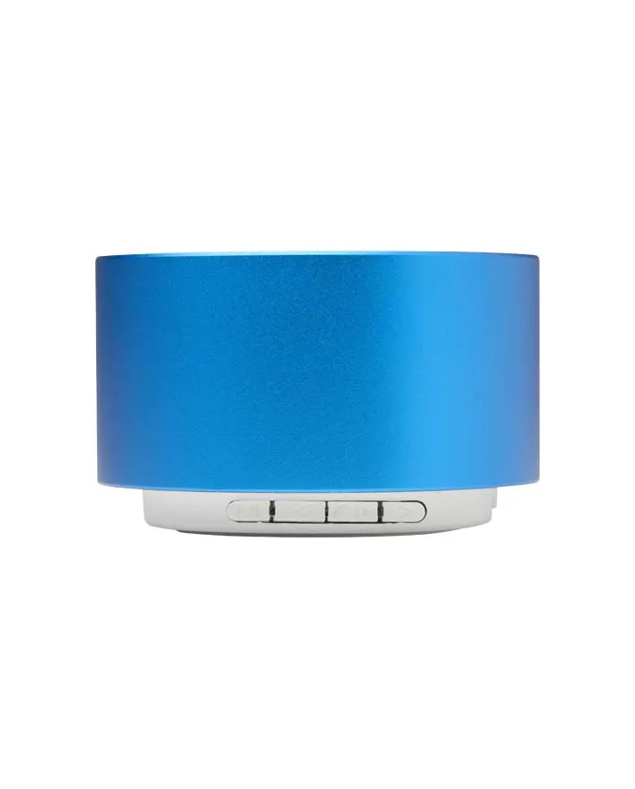 Speaker Bluetooth® wireless in alluminio riciclato da 3 W Ankaa - cod. P124486