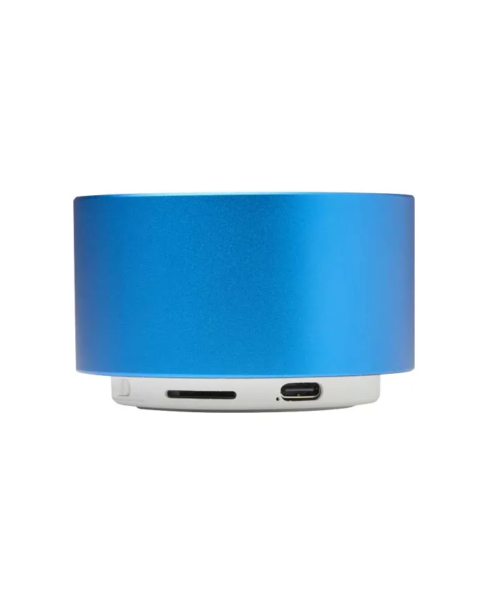 Speaker Bluetooth® wireless in alluminio riciclato da 3 W Ankaa - cod. P124486
