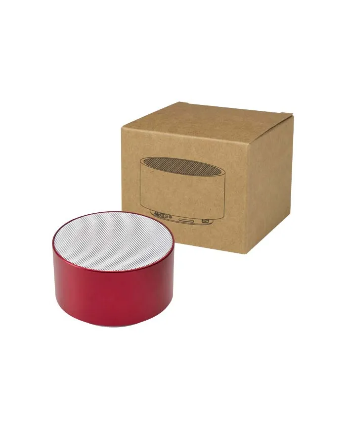 Speaker Bluetooth® wireless in alluminio riciclato da 3 W Ankaa - cod. P124486