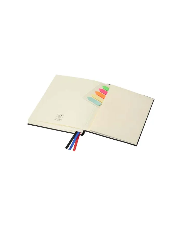 Block notes con elastico formato A5 con copertina rigida - cod. P106257