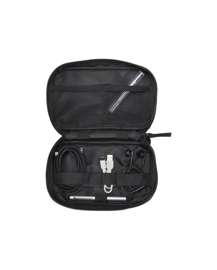 Custodia per accessori tecnologici in materiale riciclato certificato GRS Resi Plus - 1L - cod. P130121