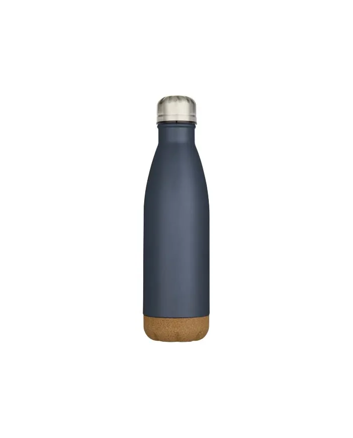 Borraccia in acciaio con dettagli in sughero da 500 ml - cod. P100892