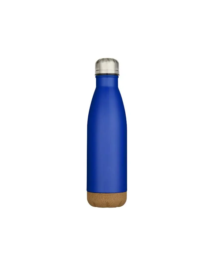 Borraccia in acciaio con dettagli in sughero da 500 ml - cod. P100892