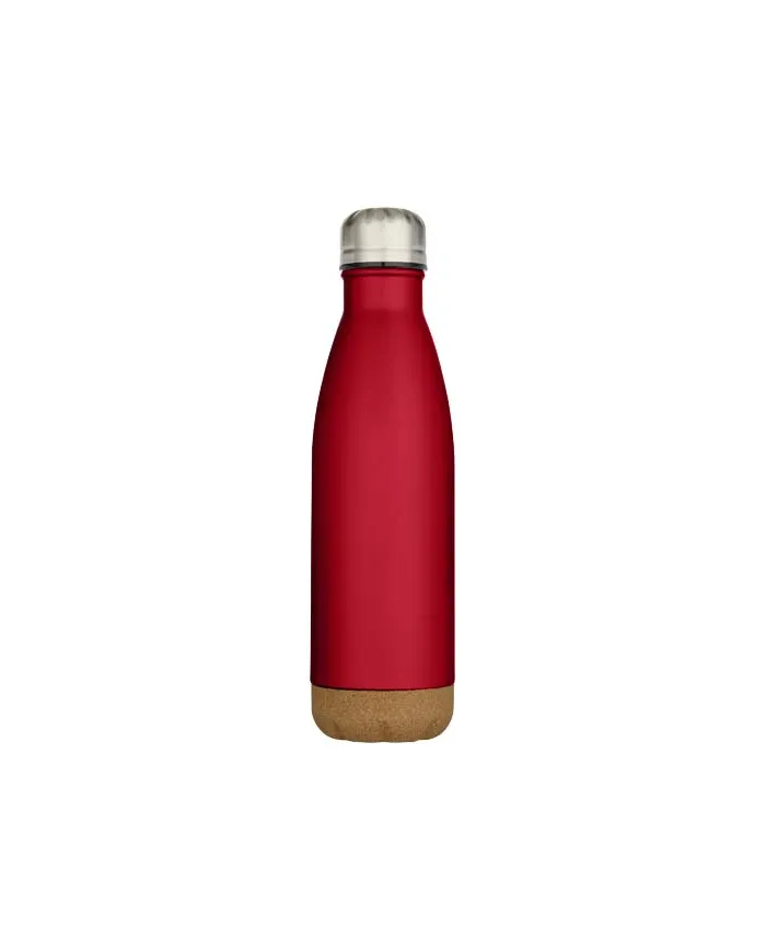 Borraccia in acciaio con dettagli in sughero da 500 ml - cod. P100892
