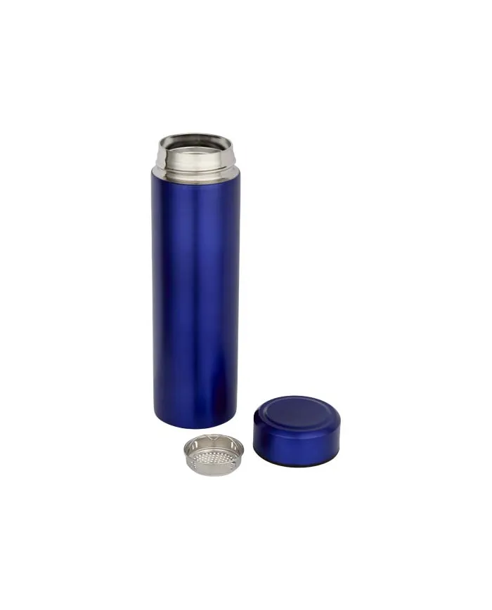 Thermos in acciaio inox a doppia parete con infusore per tè Taylor da 450 ml - cod. P100826