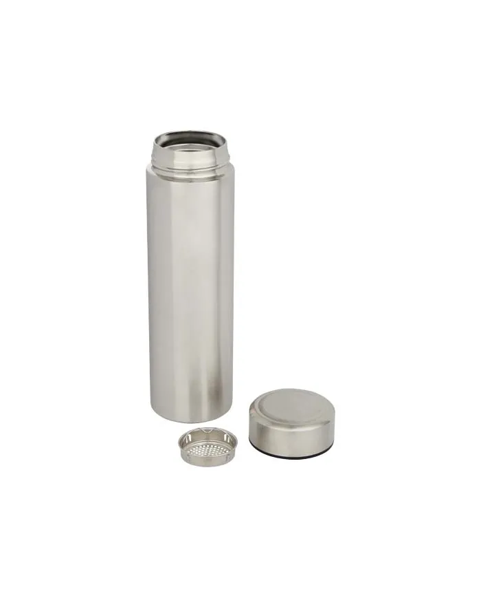 Thermos in acciaio inox a doppia parete con infusore per tè Taylor da 450 ml - cod. P100826