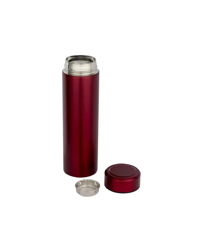Thermos in acciaio inox a doppia parete con infusore per tè Taylor da 450 ml - cod. P100826