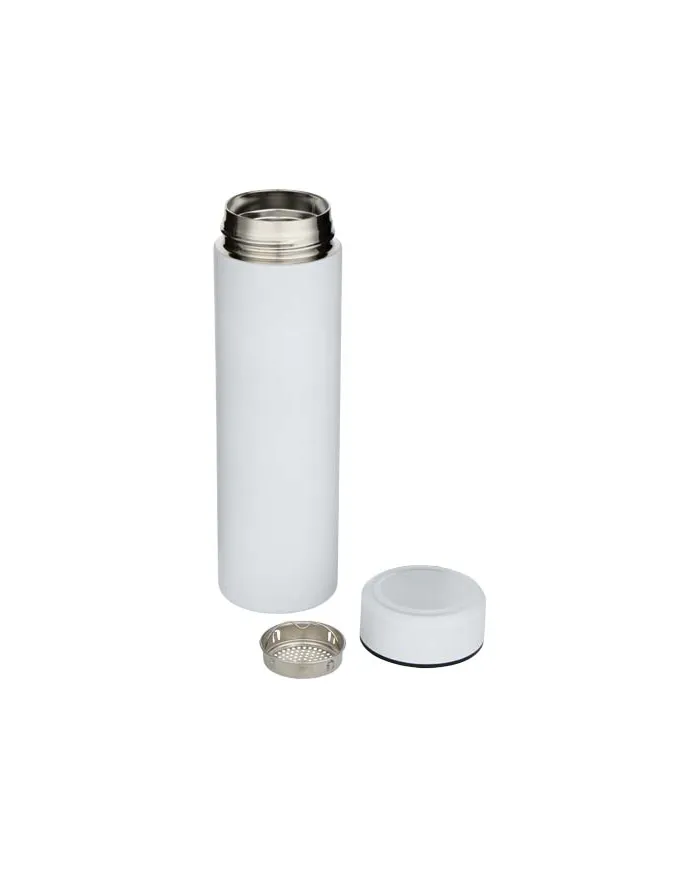 Thermos in acciaio inox a doppia parete con infusore per tè Taylor da 450 ml - cod. P100826
