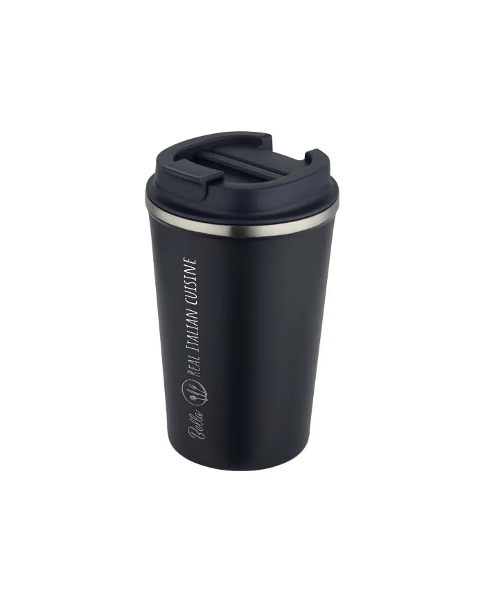 Bicchiere termico in acciaio inossidabile a doppia parete da 350 ml - cod. P100916